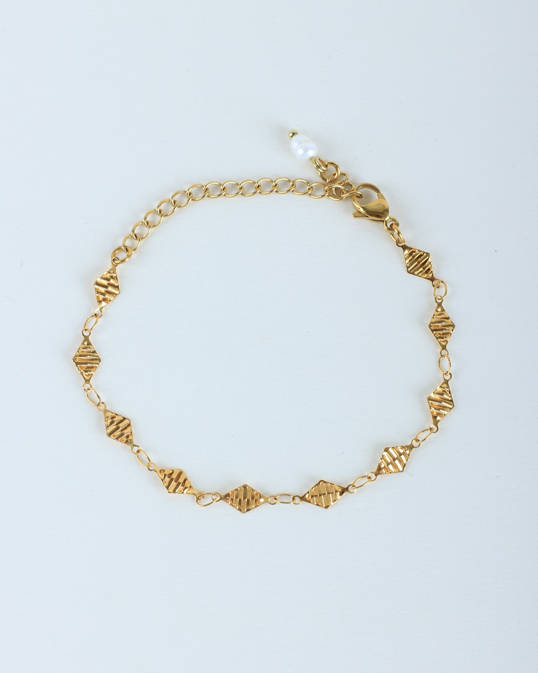 Rhombus bracelet chain