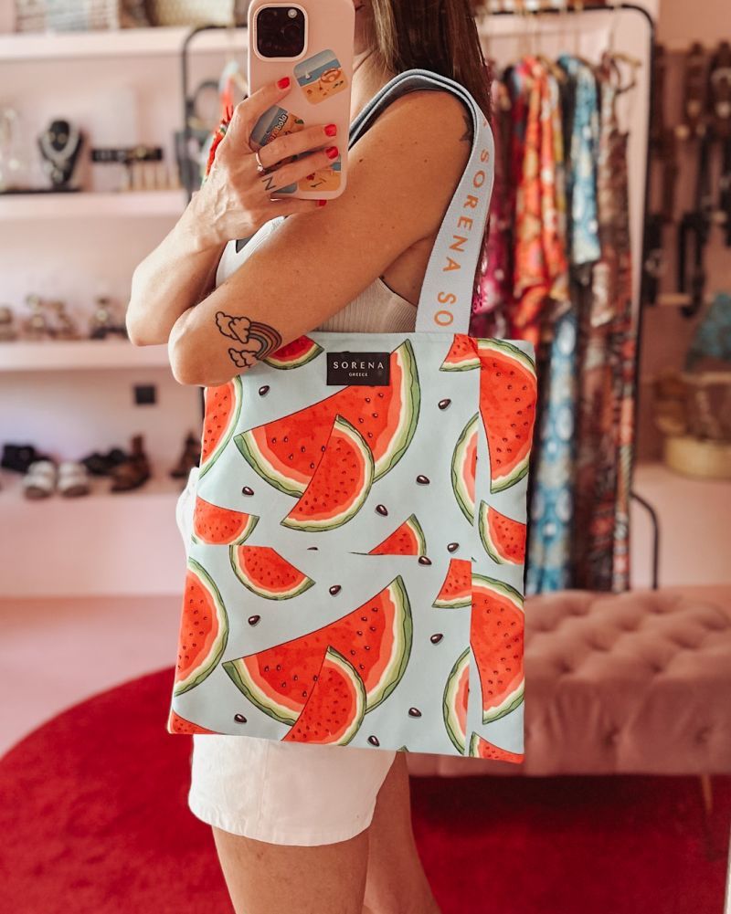 Φωτογραφία από Shopper bag watermelon