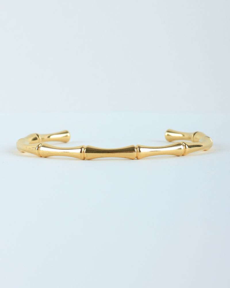 Φωτογραφία από Bamboo bangle χρυσό